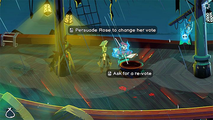 Zadaniem tym możecie zająć się dopiero po przewróceniu kotła i odkryciu, że Małpiej Wyspy szukają też przywódcy piratów - Return to Monkey Island: Zaliczenie głosowania (Get a unanimous vote) - solucja, opis przejścia - Return to Monkey Island - poradnik do gry