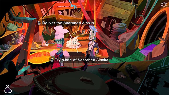 Powróćcie do Putry i przekażcie jej podbite podanie (Stamped Request for Promotion) - Return to Monkey Island: Zaliczenie głosowania (Get a unanimous vote) - solucja, opis przejścia - Return to Monkey Island - poradnik do gry