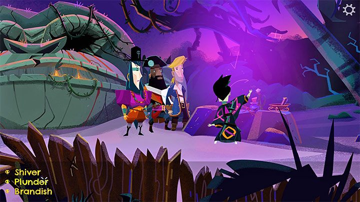 Druga część rytuału polega na wyrecytowaniu powiedzonka (Catchphrase) LeChucka - Return to Monkey Island: Rozszyfrowanie mapy (Decode the map) - solucja, opis przejścia - Return to Monkey Island - poradnik do gry