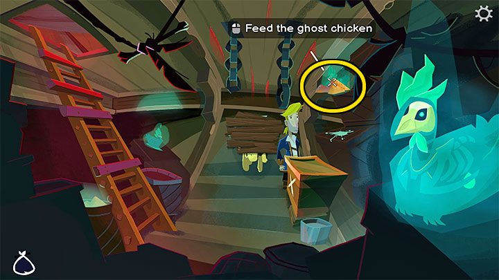 Zejdźcie do ładowni (Load), czyli lokacji, w której rozpoczynaliście rozdział 2 gry - Return to Monkey Island: Złoty klucz Widey (Wideys Golden Key) - solucja, opis przejścia - Return to Monkey Island - poradnik do gry