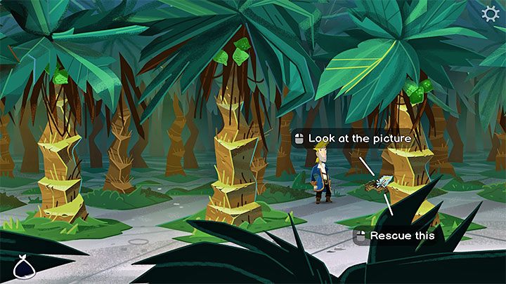 Użyjcie ryby na mewie - dzięki dodaniu pieprzu ptak opuści to miejsce - Return to Monkey Island: Złoty klucz Bella Fisher (Bella Fishers Golden Key) - solucja, opis przejścia - Return to Monkey Island - poradnik do gry