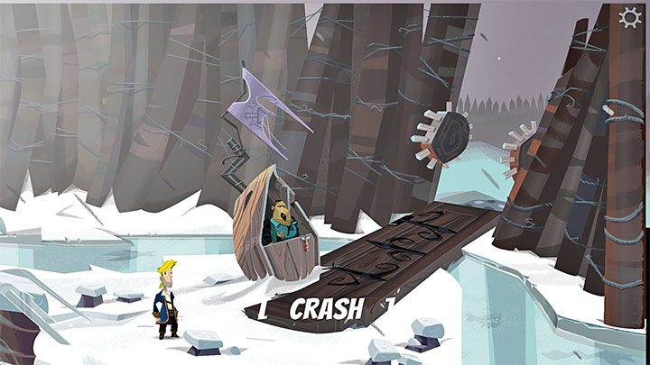 Powróćcie do kamieniołomu (Ice Quarry) na Brrr Muda Island - Return to Monkey Island: Złoty klucz Bella Fisher (Bella Fishers Golden Key) - solucja, opis przejścia - Return to Monkey Island - poradnik do gry