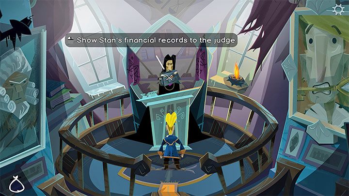 Powróćcie na Brrr Muda Island i w miasteczku odwiedźcie budynek sądu (Courthouse) - Return to Monkey Island: Złoty klucz Bella Fisher (Bella Fishers Golden Key) - solucja, opis przejścia - Return to Monkey Island - poradnik do gry