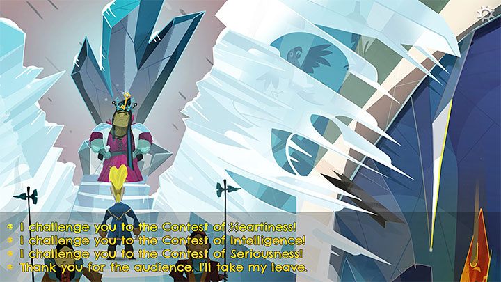 W przypadku każdych zawodów macie 2 opcje ich rozpoczęcia - Return to Monkey Island: Złoty klucz Brrr Muda Island (Brrr Muda Island Golden Key) - solucja, opis przejścia - Return to Monkey Island - poradnik do gry