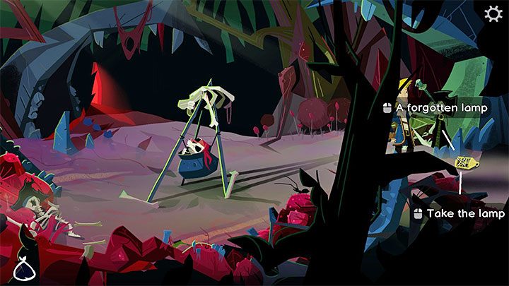 Przejdźcie w prawo, a znajdziecie lampę (Lamp) - Return to Monkey Island: Złoty klucz Terror Island (Terror Island Golden Key) - solucja, opis przejścia - Return to Monkey Island - poradnik do gry
