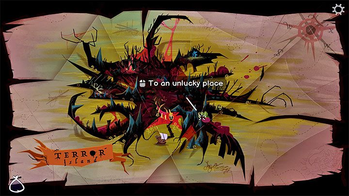 Kolejna lokacja z wyspy do odwiedzenia to Unlucky Place - Return to Monkey Island: Złoty klucz Terror Island (Terror Island Golden Key) - solucja, opis przejścia - Return to Monkey Island - poradnik do gry