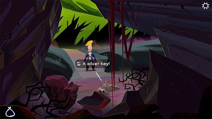 W tym przypadku znajdziecie srebrny klucz (Silver Key) - Return to Monkey Island: Złoty klucz Terror Island (Terror Island Golden Key) - solucja, opis przejścia - Return to Monkey Island - poradnik do gry