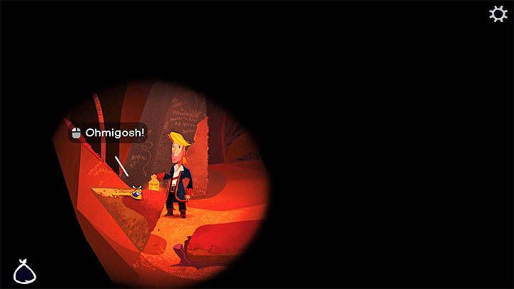 Złoty klucz (Golden Key) jest po lewej stronie - Return to Monkey Island: Złoty klucz Terror Island (Terror Island Golden Key) - solucja, opis przejścia - Return to Monkey Island - poradnik do gry