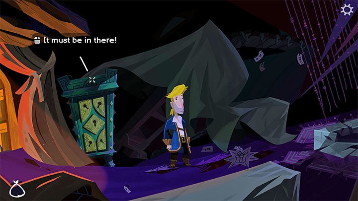 Sekret jest składowany w sejfie w sklepie voodoo na Melee Island - Return to Monkey Island: Zdobycie 5 kluczy do sejfu (Get the 5 keys for the safe) - solucja, opis przejścia - Return to Monkey Island - poradnik do gry