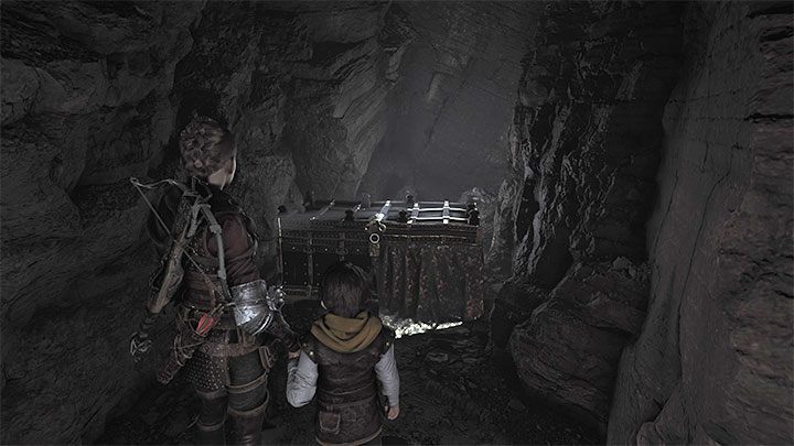 Zanim wyruszycie dalej zbadajcie mały boczny obszar - Plague Tale Requiem: Eksploracja podziemnej lokacji (Explore the underground area) - solucja, opis przejścia - A Plague Tale Requiem - poradnik do gry