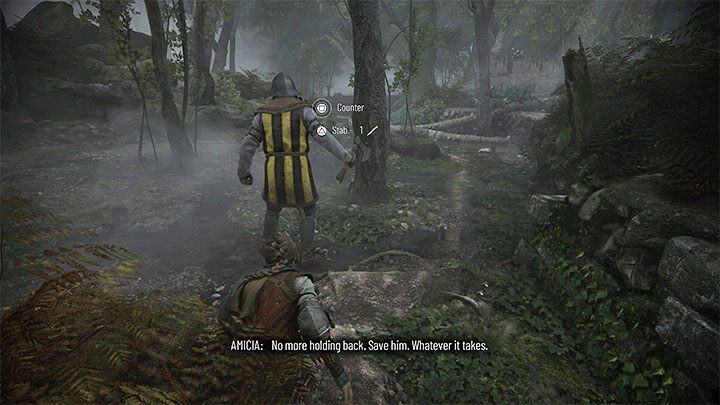 Noży możecie też używać w trakcie konfrontacji, ale nie polecamy stosować poniższych technik jeśli macie na wyposażeniu tylko 1 nóż - Plague Tale Requiem: Jak zwiększyć limit noży w inwentarzu? - A Plague Tale Requiem - poradnik do gry