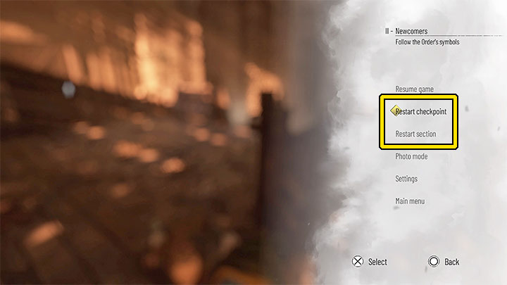 Na zrestartowanie aktualnych postępów możecie zdecydować się np - Plague Tale Requiem: Jak sejwować, jak zrestartować scenę? - A Plague Tale Requiem - poradnik do gry