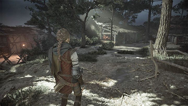 Odnalezienie pierwszego sekretu jest możliwe tuż po opuszczeniu miasta - Plague Tale Requiem: Rozdział 3 (Brzemię krwi) - lista sekretów - A Plague Tale Requiem - poradnik do gry