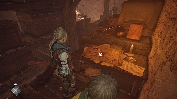 Dotrzecie do mapy nadającej się do zbadania - to poszukiwana znajdźka - Plague Tale Requiem: Rozdział 3 (Brzemię krwi) - lista sekretów - A Plague Tale Requiem - poradnik do gry