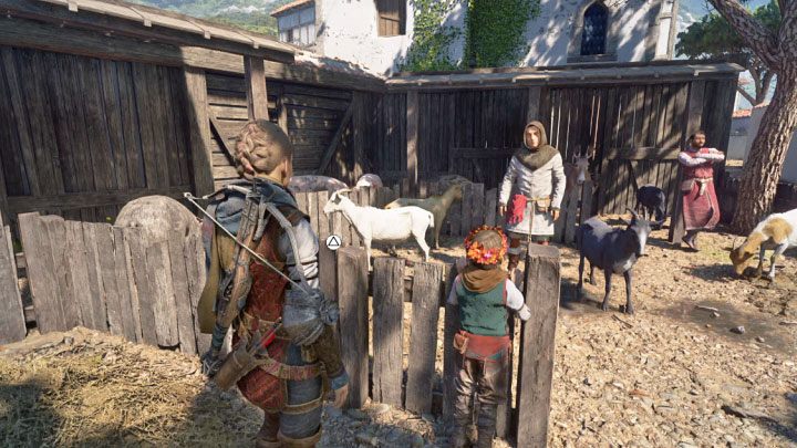 Ustawcie się przy płocie i zaczekajcie na pojawienie się ikony przycisku interakcji - Plague Tale Requiem: Rozdział 8 (Morze obietnic) - lista sekretów - A Plague Tale Requiem - poradnik do gry