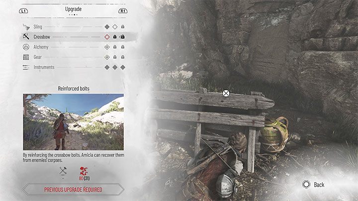 Poczatkowo każdy wystrzelony bełt bezpowrotnie przepada, ale możecie to odmienić - Plague Tale Requiem: Jak odblokować kuszę, jak przenosić więcej bełtów? - A Plague Tale Requiem - poradnik do gry