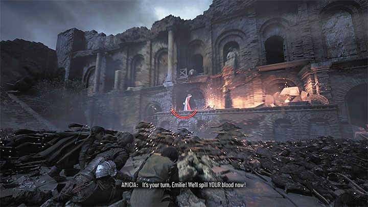 Brońcie się do momentu zapełnienia żółtego paska - dopiero wtedy zmieni swój kolor na czerwony i otrzymacie ostatni cel misji - Plague Tale Requiem: Rozwinięcie mocy Hugo (Push Hugo to the limit) - solucja, opis przejścia - A Plague Tale Requiem - poradnik do gry