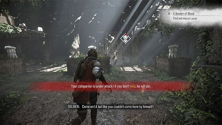 Przez zdecydowaną większość czasu główna bohaterka podróżuje z 1 lub nawet 2 towarzyszami - Plague Tale Requiem: Porady na start - lista - A Plague Tale Requiem - poradnik do gry