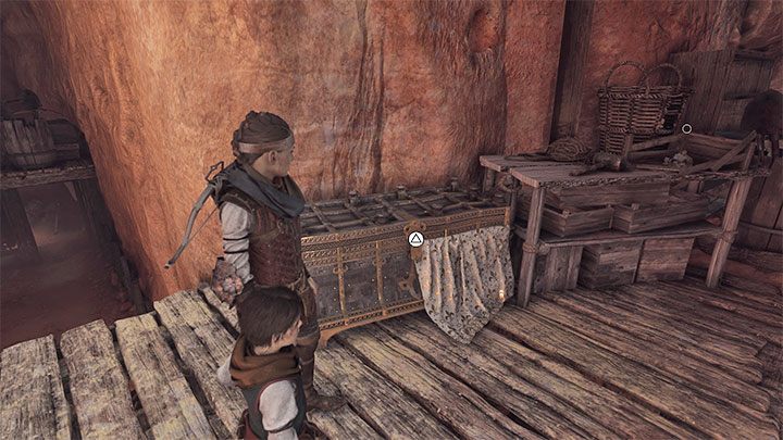 Nowa ścieżka doprowadzi Was do sekretu - skrzynia jest po lewej stronie - Plague Tale Requiem: Sekretne skrzynie z rozdziału 6 (Zostawić wszystko za sobą) - lista - A Plague Tale Requiem - poradnik do gry