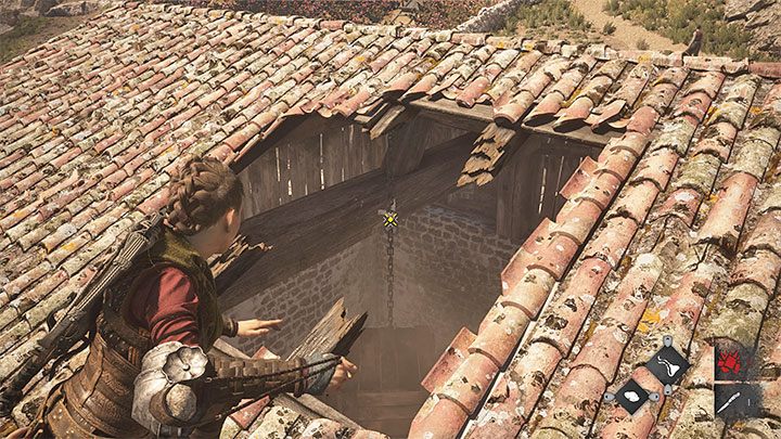 Wdrapcie się docelowo na dach budynku - Plague Tale Requiem: Sekretne skrzynie z rozdziału 9 (Opowieści i odkrycia) - lista - A Plague Tale Requiem - poradnik do gry