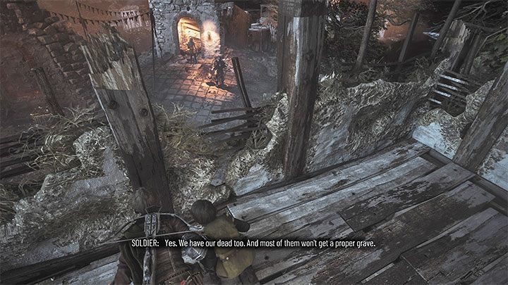 Sekret ukryto w drugiej części wioski, przez którą musicie przejść w drodze do portu - Plague Tale Requiem: Sekretne skrzynie z rozdziału 13 (Nic nie zostało) - lista - A Plague Tale Requiem - poradnik do gry