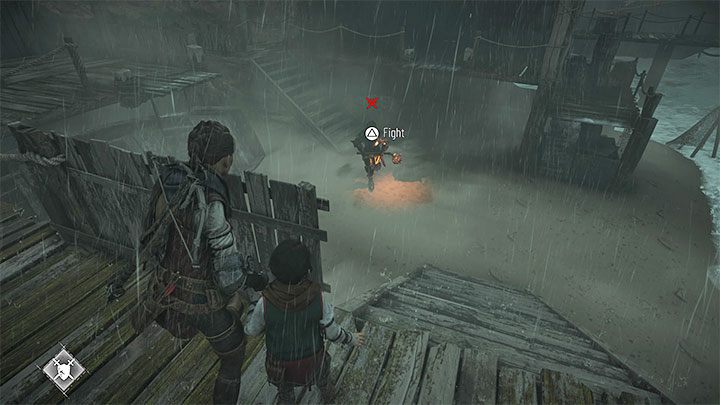 Dotrzecie do wioski rybackiej i w okolicy przebywają nowi wrogowie - Plague Tale Requiem: Dotarcie do łodzi Sophii (Reach Sophias boat) - solucja, opis przejścia - A Plague Tale Requiem - poradnik do gry
