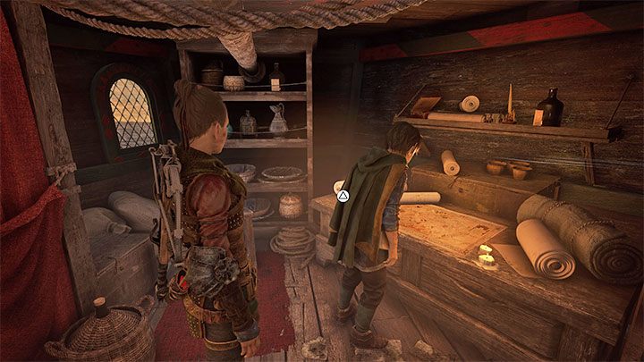 Rozdział rozpoczniecie na pokładzie płynącego statku Sophii i podobnie jak w rozdziale 8 możecie odbywać rozmowy z towarzyszami - Plague Tale Requiem: Zgubienie statku Hrabiego (Get away from the Counts ship) - solucja, opis przejścia - A Plague Tale Requiem - poradnik do gry