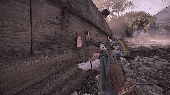 Musicie pomóc w rozwiązaniu problemu zakleszczonej łodzi - Plague Tale Requiem: Znalezienie drogi do łodzi (Find a way to reach the boat) - solucja, opis przejścia - A Plague Tale Requiem - poradnik do gry