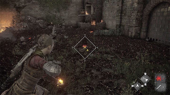 Znajdziecie się w forcie w otoczeniu szczurów i dodatkowo będziecie musieli zacząć za niedługo uważać na kolejnych najemników - Plague Tale Requiem: Przetrwanie ataku (Survive the assault) - solucja, opis przejścia - A Plague Tale Requiem - poradnik do gry