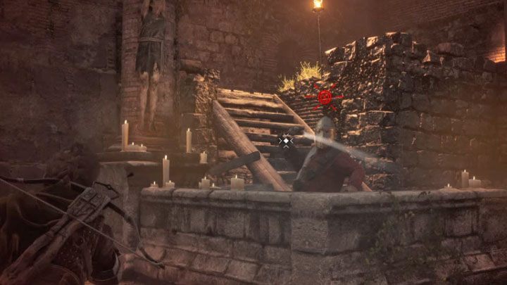 Przed Wami główna bitwa etapu - musicie bronić się przed pojawiającymi w okolicy bandytami - Plague Tale Requiem: Przetrwanie ataku (Survive the assault) - solucja, opis przejścia - A Plague Tale Requiem - poradnik do gry