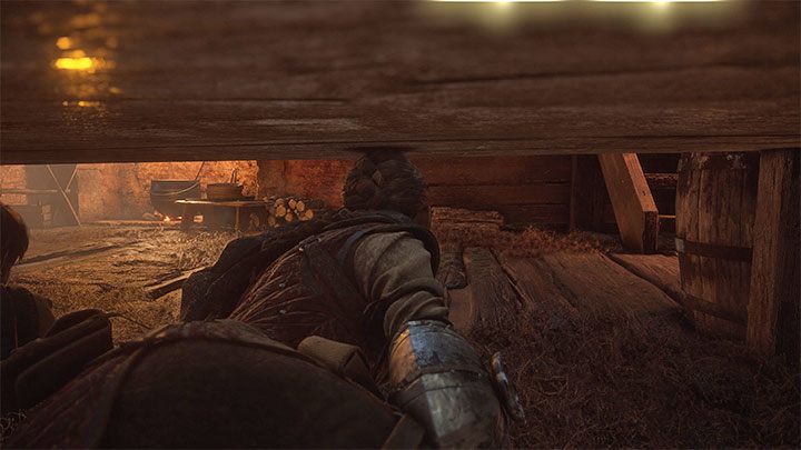 Dotrzecie do murów pilnowanych przez 2 strażników - Plague Tale Requiem: Ucieczka z fortu (Escape the fort) - solucja, opis przejścia - A Plague Tale Requiem - poradnik do gry