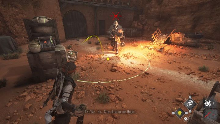 Wybierzcie z inwentarza naczynie ze smołą (Tar Pot) lub wytwórzcie je jeśli nie posiadacie żadnych sztuk - Plague Tale Requiem: Pokonanie Bestii (Deal with the Beast) - solucja, opis przejścia - A Plague Tale Requiem - poradnik do gry