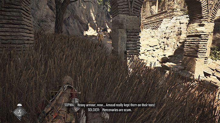 Po drodze miniecie stół warsztatowy - Plague Tale Requiem: Ominięcie punktu kontrolnego (Find a way around the checkpoint) - solucja, opis przejścia - A Plague Tale Requiem - poradnik do gry