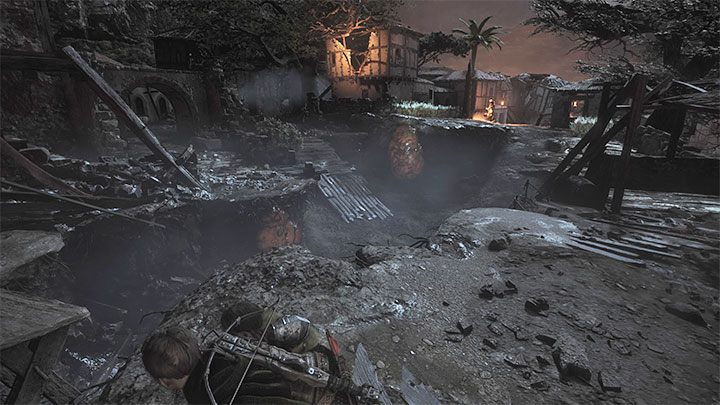Musicie teraz przejść przez zniszczoną wioskę - Plague Tale Requiem: Dotarcie do portu (Reach the port) - solucja, opis przejścia - A Plague Tale Requiem - poradnik do gry