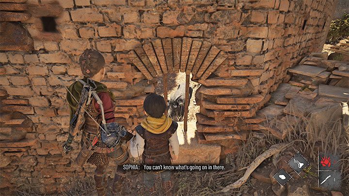 Podążajcie nową ścieżką aż dotrzecie do ruin po lewej stronie - jest tam poszukiwana koza, ale nie można się do niej łatwo dostać - Plague Tale Requiem: Rozdział 9 (Opowieści i odkrycia) - lista sekretów - A Plague Tale Requiem - poradnik do gry