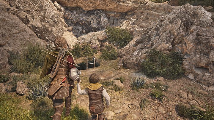 Kamienne łuki doprowadzą Was do drabiny - prowadzi ona do podziemnej lokacji - Plague Tale Requiem: Opcjonalna zagadka z wiatrakami w rozdziale 9 - jak zdobyć karwasz? - A Plague Tale Requiem - poradnik do gry