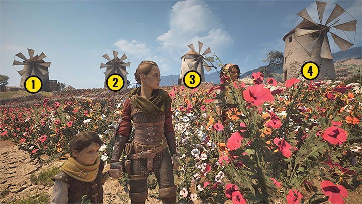 Waszym zadaniem będzie doprowadzenie do następującej sytuacji - Plague Tale Requiem: Opcjonalna zagadka z wiatrakami w rozdziale 9 - jak zdobyć karwasz? - A Plague Tale Requiem - poradnik do gry