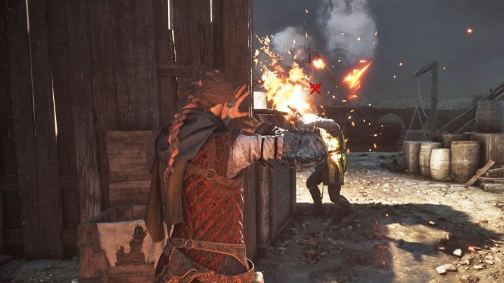 Spodziewajcie się konfrontacji z żołnierzem, który po kolejnej rozmowie dowie się z kim ma do czynienia - Plague Tale Requiem: Znalezienie łodzi Zakonu (Find the Orders boat) - solucja, opis przejścia - A Plague Tale Requiem - poradnik do gry