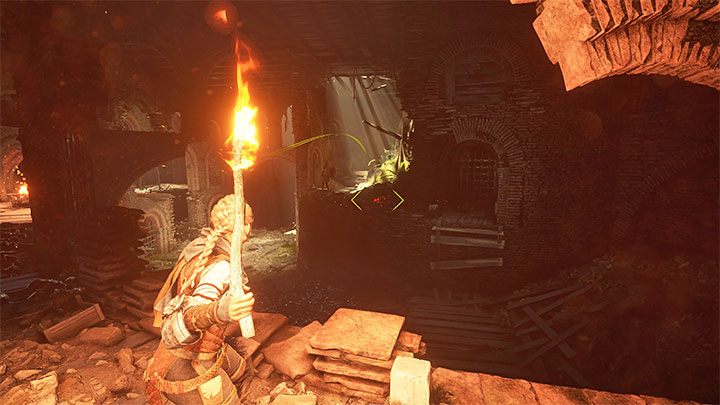 Idźcie dalej i przejdźcie po belce - Lucas spadnie i trzeba mu pomóc w dotarciu do miejsca, w którym przebywa Amicia - Plague Tale Requiem: Wydostanie się z podziemi areny (Exit the arenas underground) - solucja, opis przejścia - A Plague Tale Requiem - poradnik do gry