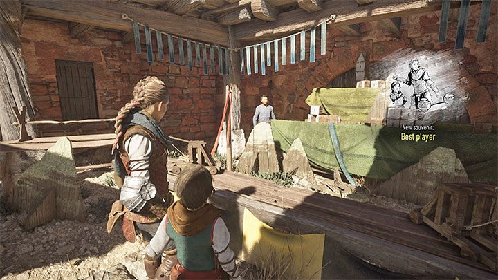 Na koniec zawodów powinniście otrzymać tytuł najlepszego gracza i znajdźka zostanie zaliczona - Plague Tale Requiem: Rozdział 2 (Nowo przybyli) - lista sekretów - A Plague Tale Requiem - poradnik do gry