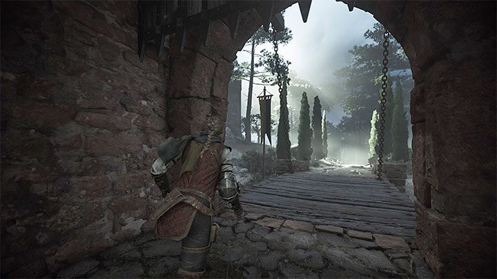 Musicie podnieść maksymalnie bramę, puścić korbę i pobiec sprintem na dół - Plague Tale Requiem: Opuszczenie miasta (Exit the city) - solucja, opis przejścia - A Plague Tale Requiem - poradnik do gry