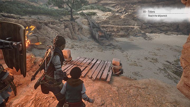 Sekret możecie znaleźć tuż po wyjściu z jaskiń, w których radziliście sobie ze szczurami - Plague Tale Requiem: Rozdział 7 (Przestępcy) - lista sekretów - A Plague Tale Requiem - poradnik do gry