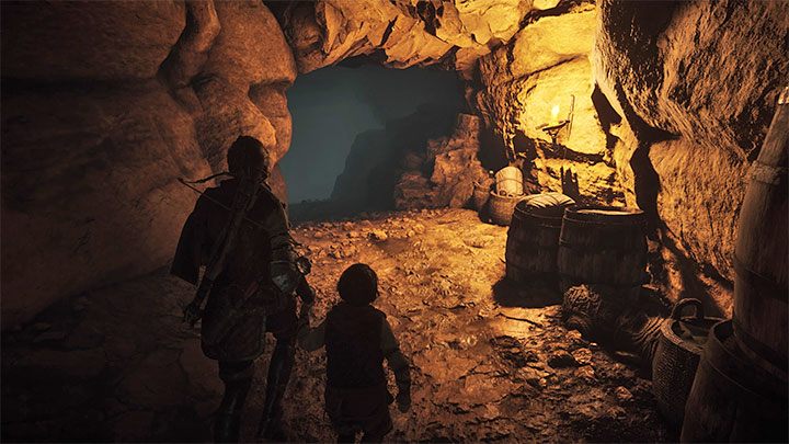 Znajdziecie się w ciemnej jaskini - Plague Tale Requiem: Rozdział 7 (Przestępcy) - lista sekretów - A Plague Tale Requiem - poradnik do gry