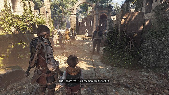 Dotrzyjcie docelowo do miejsca, w którym modlą się pielgrzymi - Plague Tale Requiem: Podróż w stronę wybrzeża (Find a way towards the coast) - solucja, opis przejścia - A Plague Tale Requiem - poradnik do gry