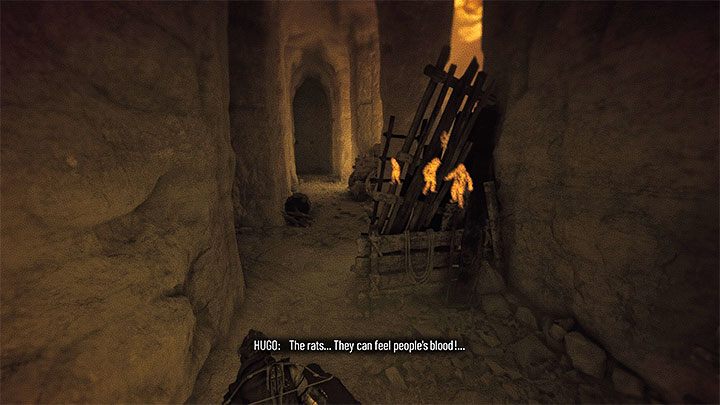 Powróćcie do rozwidlenia i zbadajcie lewą odnogę - Plague Tale Requiem: Podróż w stronę wybrzeża (Find a way towards the coast) - solucja, opis przejścia - A Plague Tale Requiem - poradnik do gry