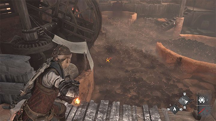 Pozbierajcie surowce do craftingu z okolicy i ustawcie się przy krawędzi obszaru ze szczurami - Plague Tale Requiem: Podróż w stronę wybrzeża (Find a way towards the coast) - solucja, opis przejścia - A Plague Tale Requiem - poradnik do gry