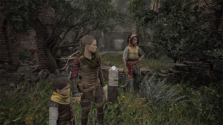 Po lewej stronie możecie użyć kuszy po wykonaniu interakcji - Plague Tale Requiem: Rozdział 10 (Rodowód) - lista sekretów - A Plague Tale Requiem - poradnik do gry