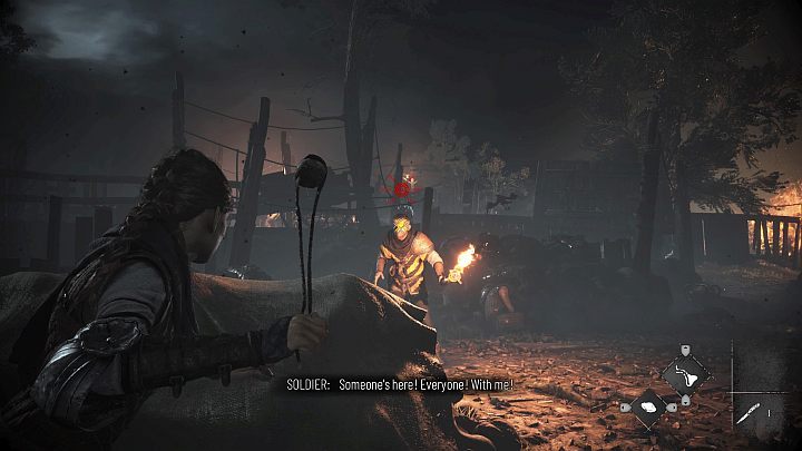 Do zabijania wrogów używa się głównie procy - Plague Tale Requiem: Skradanie się i walka - A Plague Tale Requiem - poradnik do gry