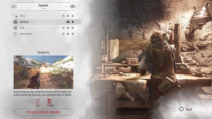 Zaawansowane gadżety możecie odblokować w warsztatach - Plague Tale Requiem: Wytwarzanie (Crafting) - A Plague Tale Requiem - poradnik do gry