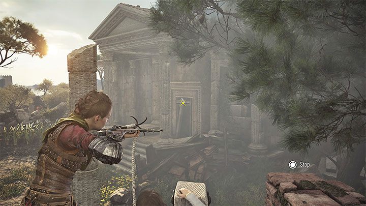 Wskazane jest zabezpieczenie całych ruin, bo ułatwi to Wam odblokowanie przejścia - Plague Tale Requiem: Dotarcie do fortu (Reach the fort) - solucja, opis przejścia - A Plague Tale Requiem - poradnik do gry